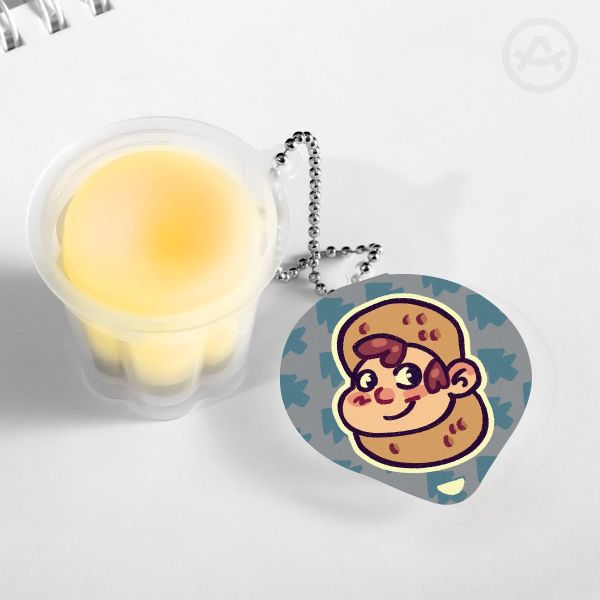 Dipper Peanut Butter Pudding Keychain