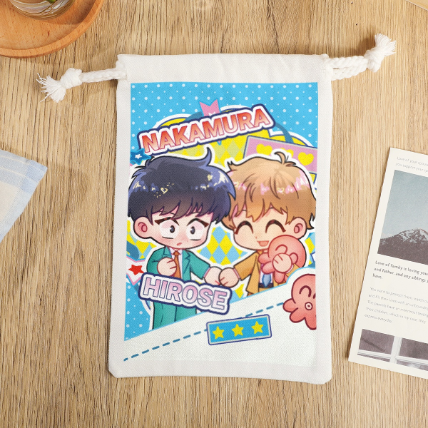Gambare Nakamura Kun // go for it nakamura kun Drawstring Pouch