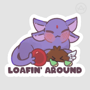 Loafing Around - Ruby Enamel Bonus 1