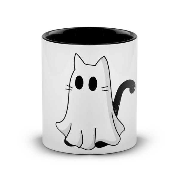 Ghost Cat Mug