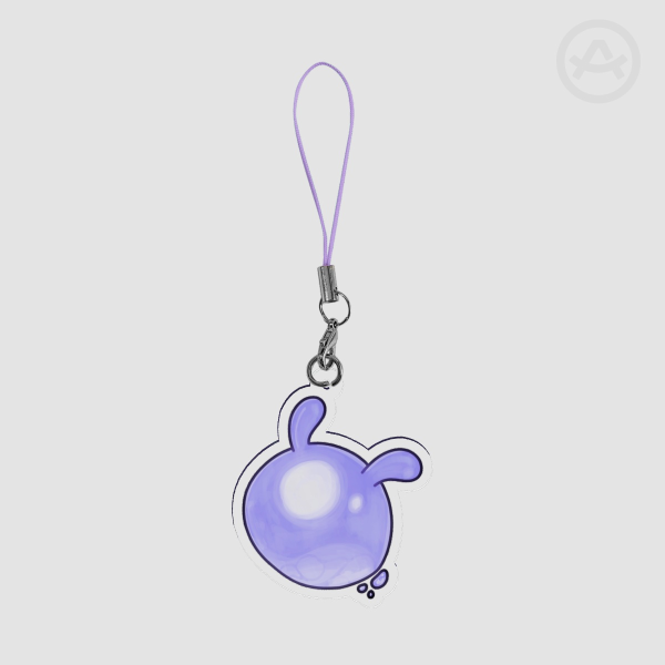 Purple Seelie Phone Charm