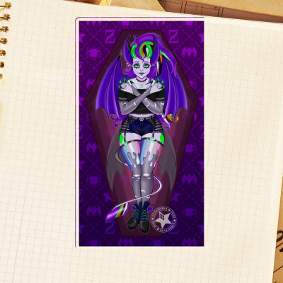 Zealothia Coffin Bookmark