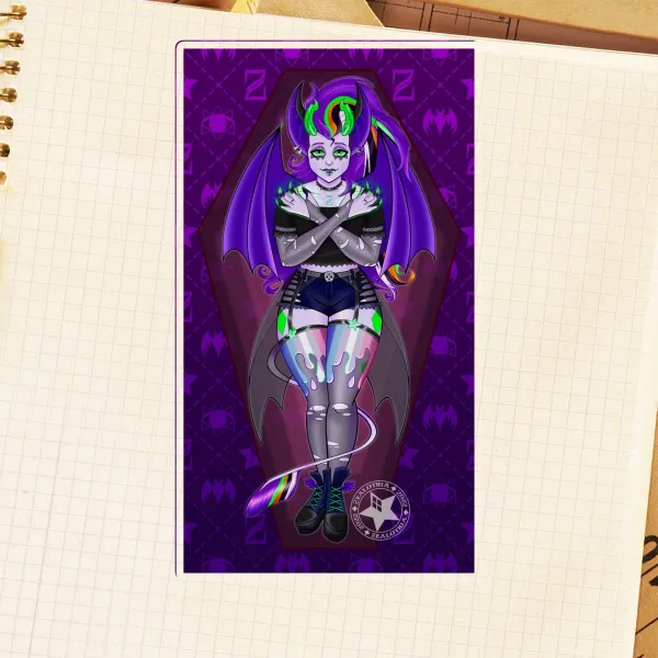 Zealothia Coffin Bookmark