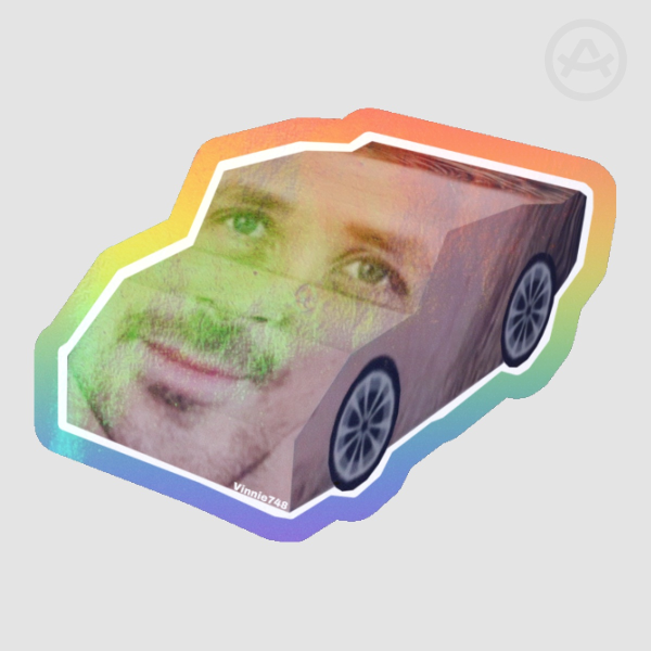 Ryan Gosling Car holo Sticker