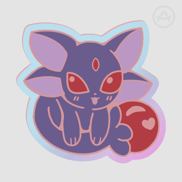 Acrylic Pin - Ruby