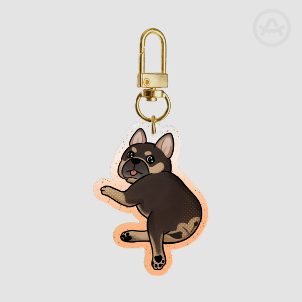 Coskittz Colored Edge Acrylic Keychains