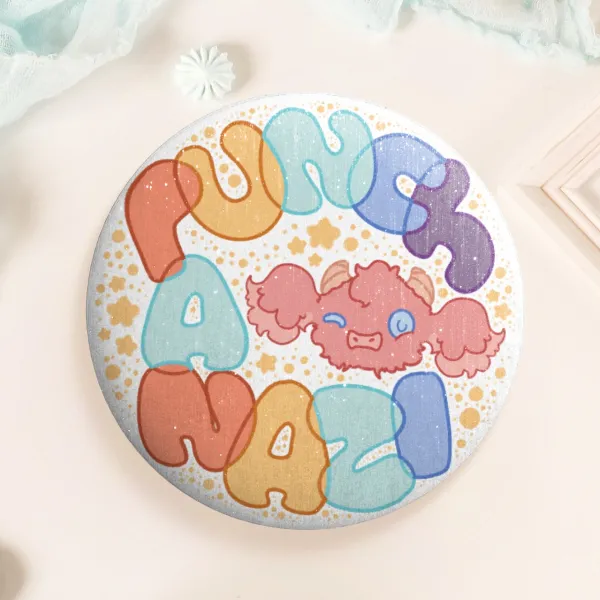 P.A.N Round Button Badge