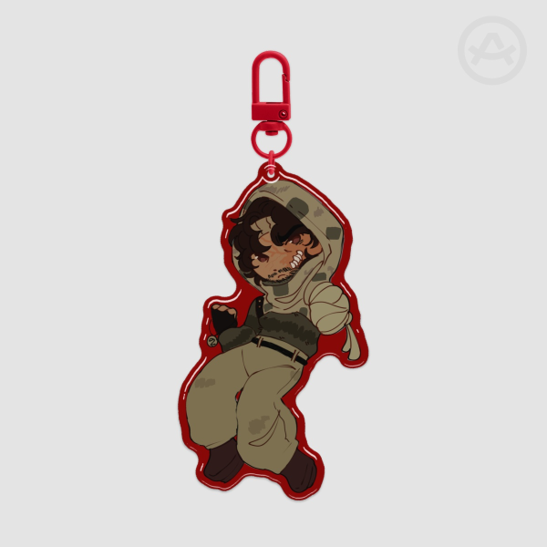 [Iron Lung] Simon the Convict | Epoxy Acrylic Keychain