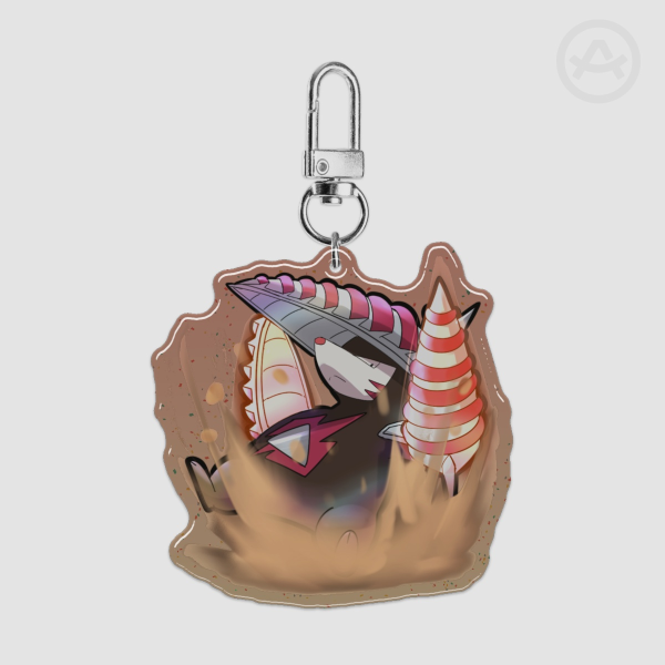 mega evolution keychain excadrill