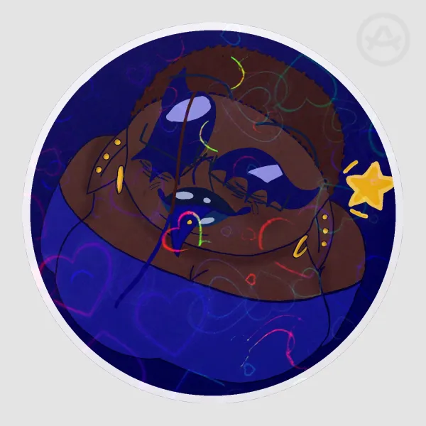 Cheeky Nova Sticker