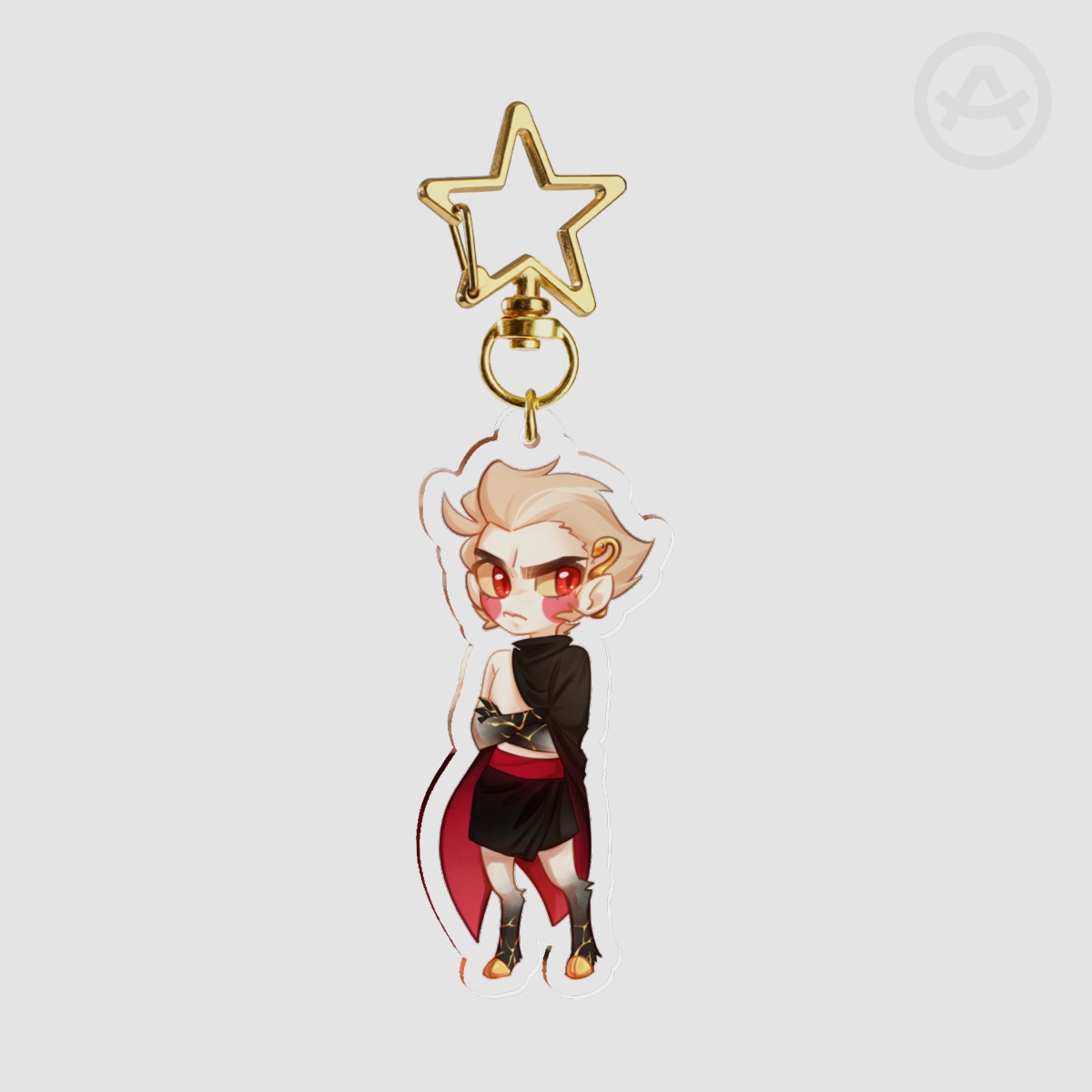 Hades Lucifer Acrylic Keychain