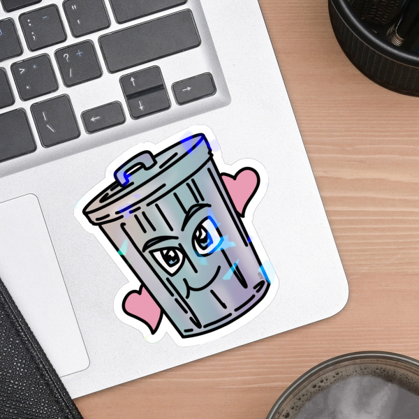 Regular Lovely Trash Sticker