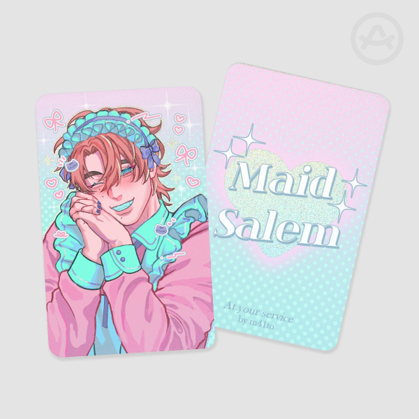 Maid Salem - Holographic Photocards