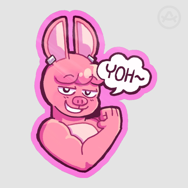 Stray Kids SKZOO Dwaekki Changbin Colored Edge Die Cut Stickers