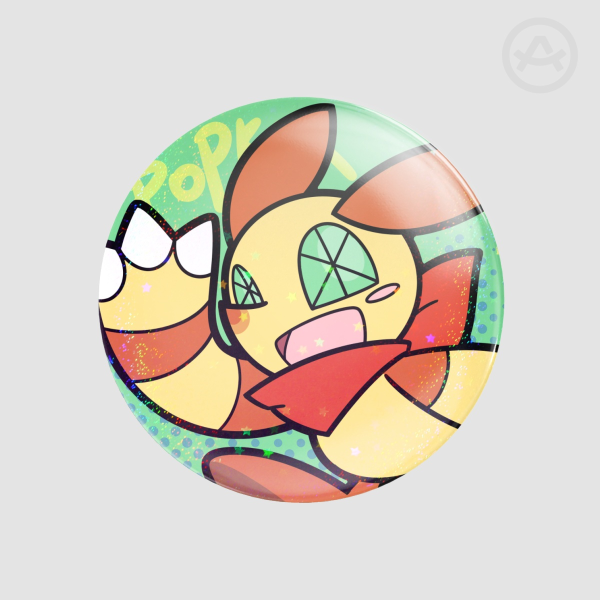 Popka Button Pin