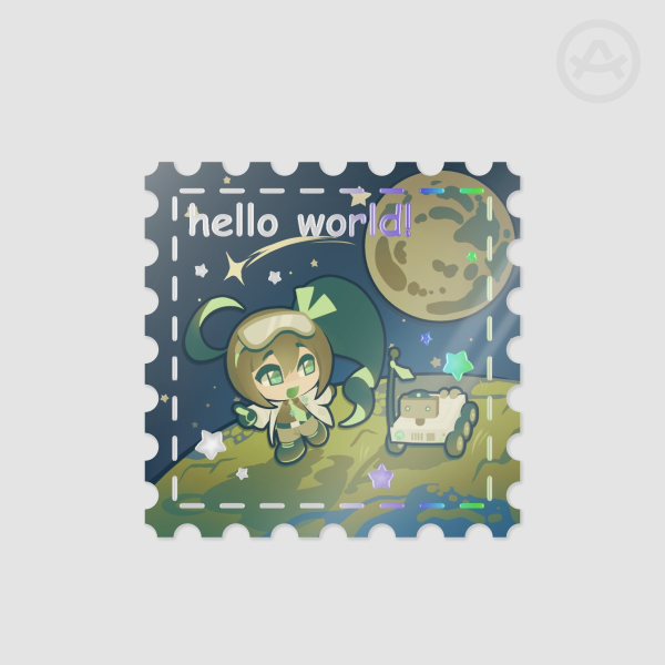 AIBU Hot Stamping Stamp Sticker