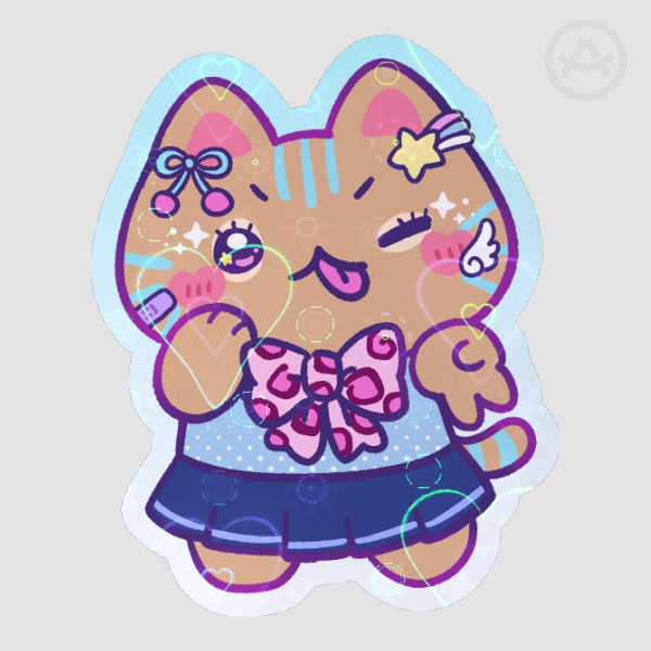 Gyaru Biru Die Cut Stickers