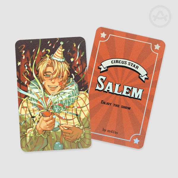 Clown Salem - Holographic Photocards