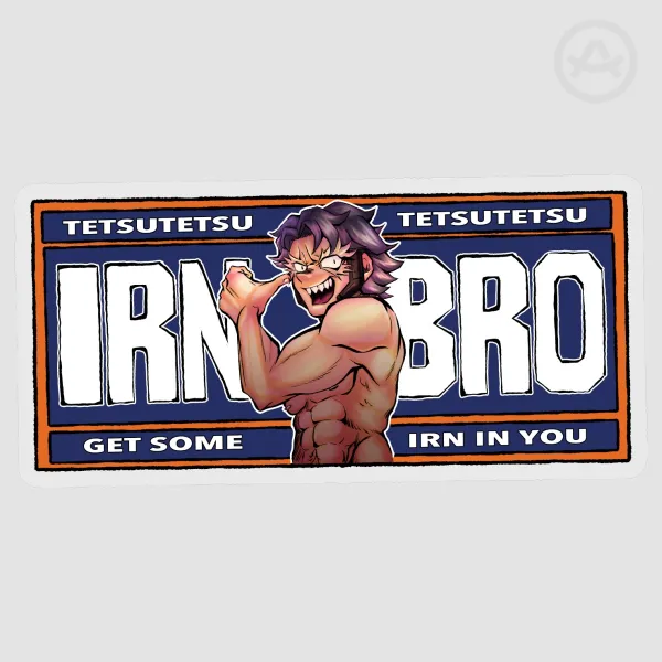 IRN BRO | Vinyl Die Cut Stickers