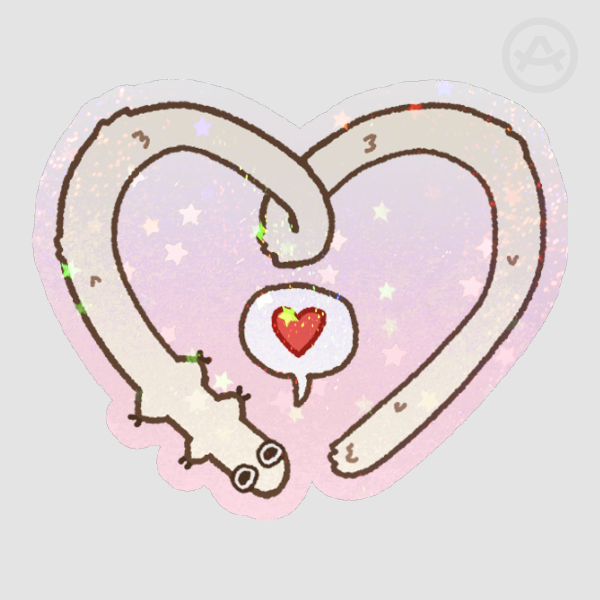 Brushbuddy (Witch Hat Atelier) Heart Sticker