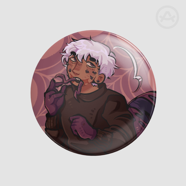 OC Button Pin/Badge (Micah)