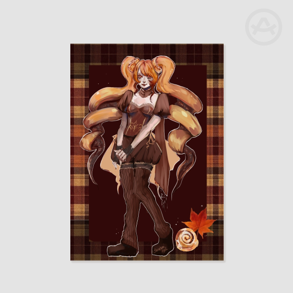 Cinnamoon Miku A4 Poster