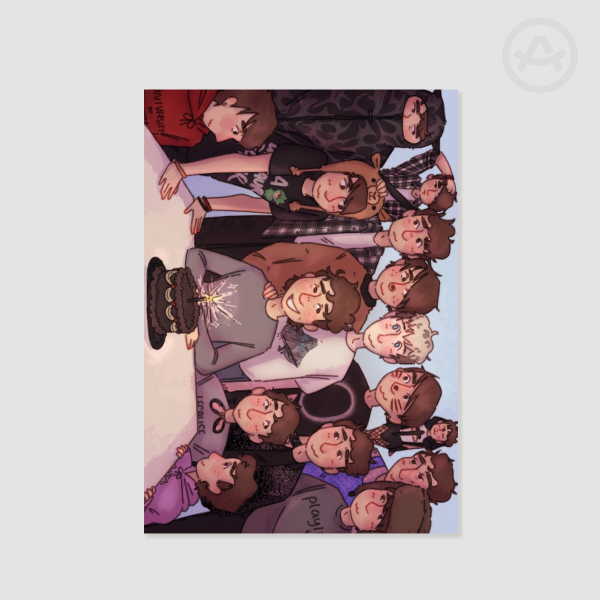 dan birthday print