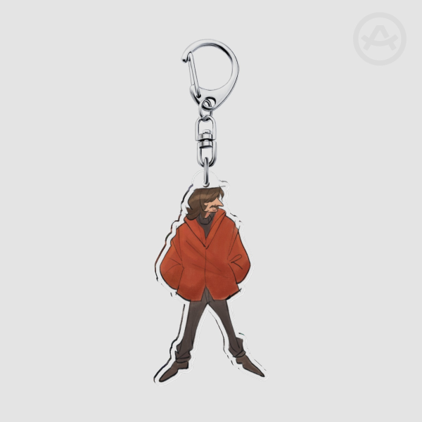 Rooftop Ringo Starr Acrylic Keychain