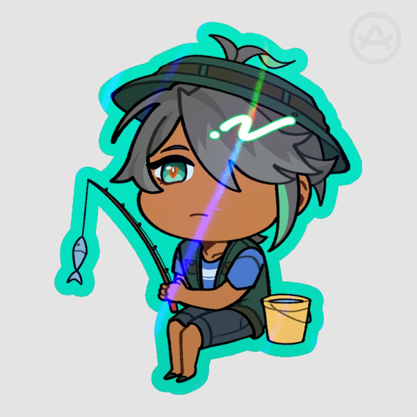 Alhaitham Holo Sticker