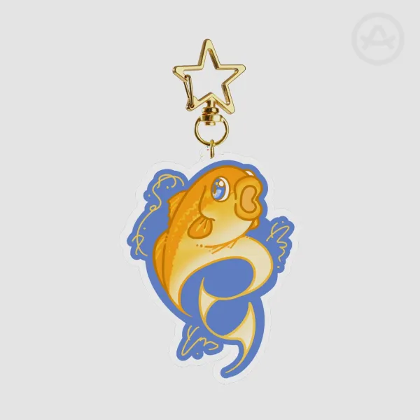 Electric Bass Keychain