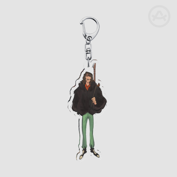 Rooftop George Harrison Acrylic Keychain
