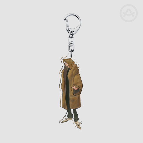 Rooftop John Lennon Acrylic Keychain