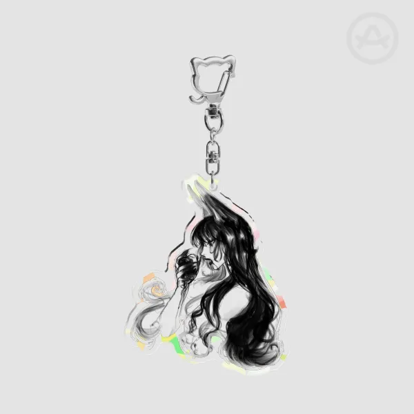 Xerda - OC Broken Glass Acrylic Keychain - 2.76"(70mm), ⑤