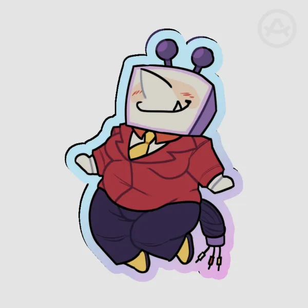 Cutie Tenna Acrylic Pin