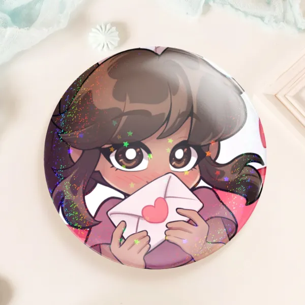 Love Letter [PMW] - Round Badge