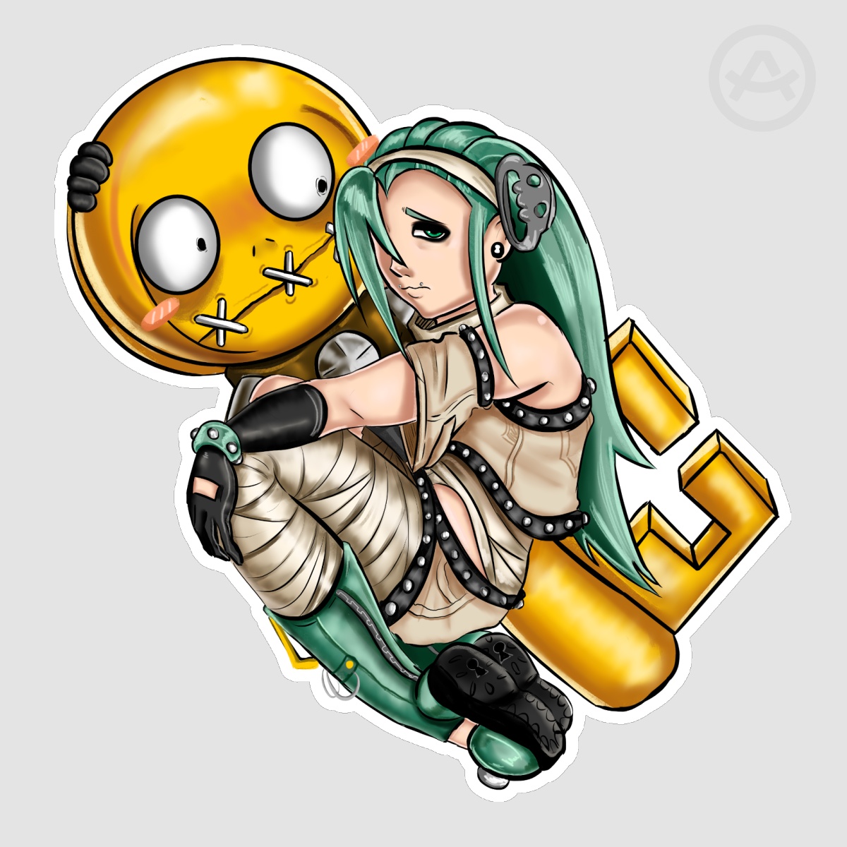 ABA strive Sticker