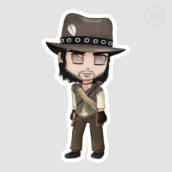 Red Dead Redemption John Marston Sticker