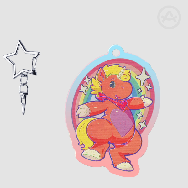 It's Buddy! - Lenticular Acrylic Pendant