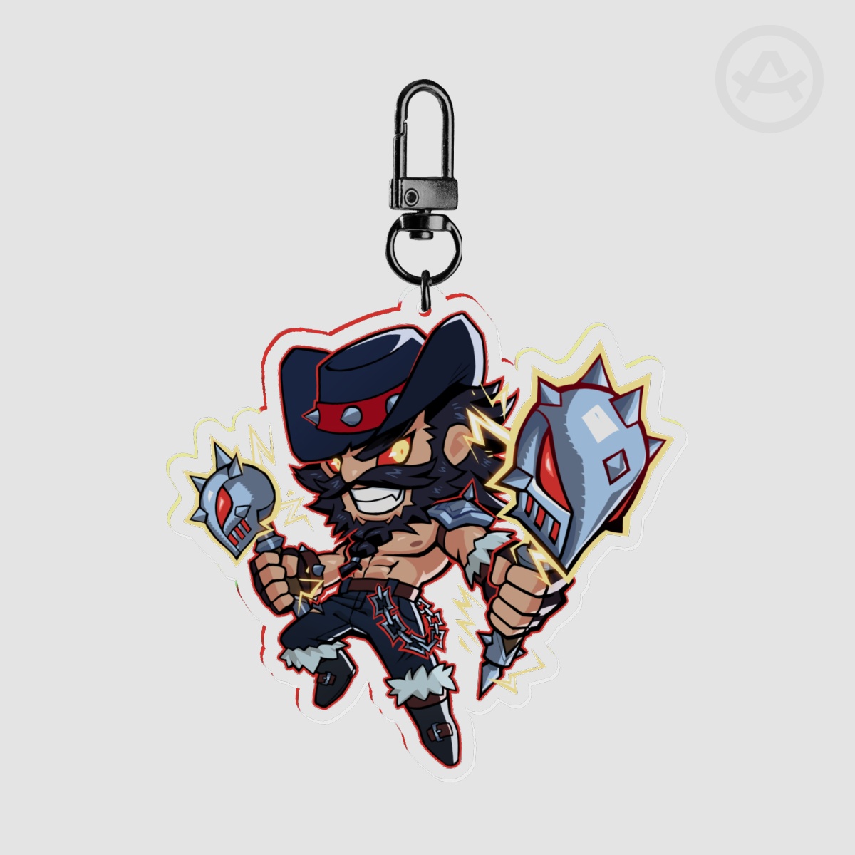 Pentakill Olaf Acrylic Keychain