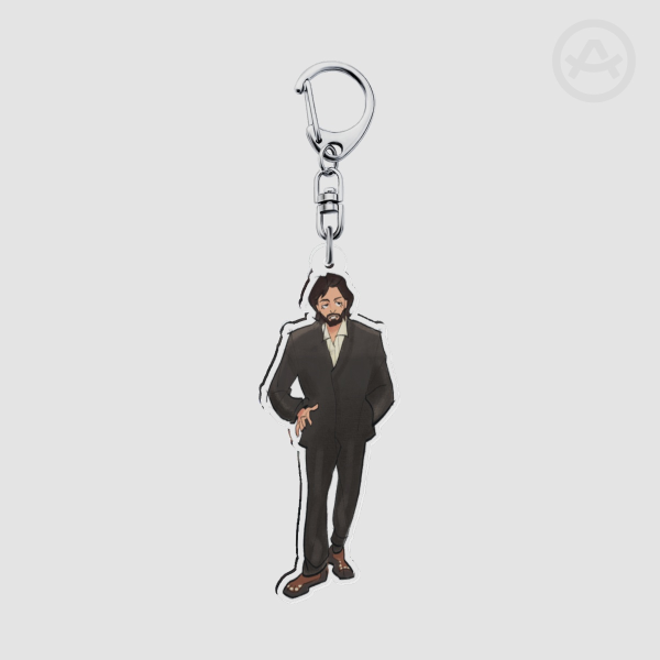 Rooftop Paul McCartney Acrylic Keychain