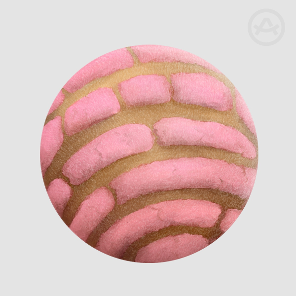 Concha Rosa - Plush Magnet