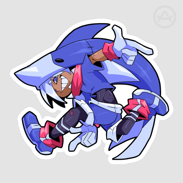 Mako - Stylin' Speedster Sticker