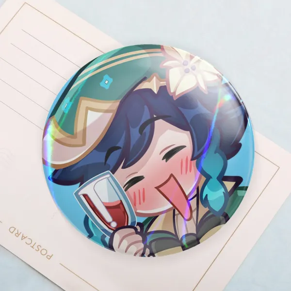 Venti Loves Wine [Genshin Impact] - Badge