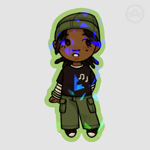 Charlie Emily sticker (AU)