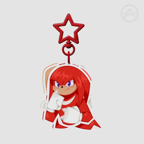 Knuckles the Echidna Charm