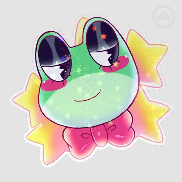 Colored Edge Die Cut Stickers