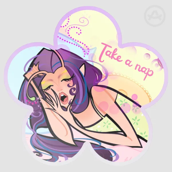 Take a Nap PET Vinyl Die Cut Sticker