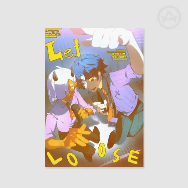 "Karaoke for two" print