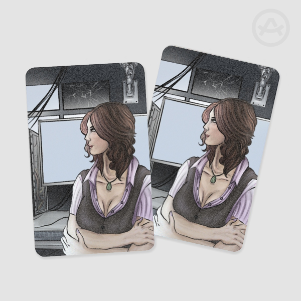 Helena Harper Resident Evil 6 Holographic Photocards