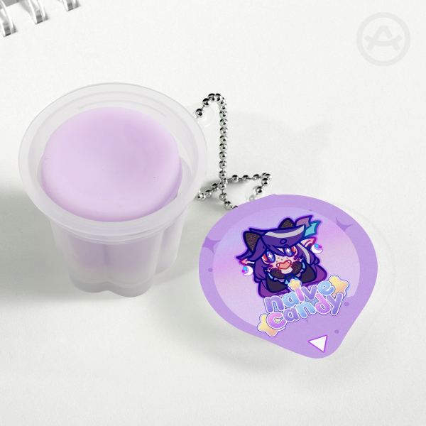 Squishy Pudding Keychain - Kayos Taro